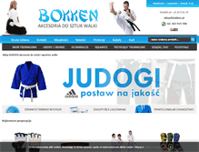 Tablet Screenshot of bokken.pl